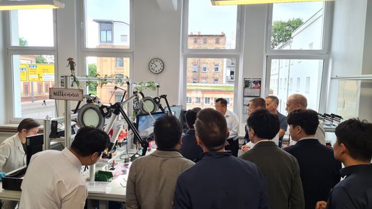 Company Tour at Production Site