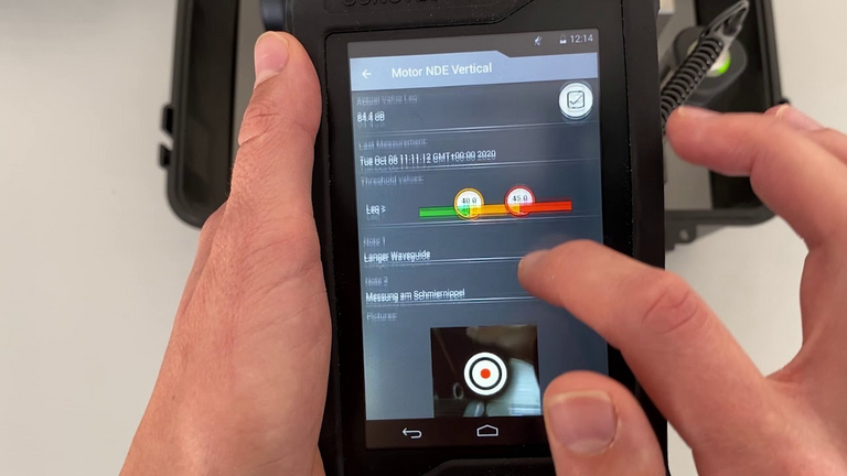 SONAPHONE DataSuite Tutorial 9: Measuring point details