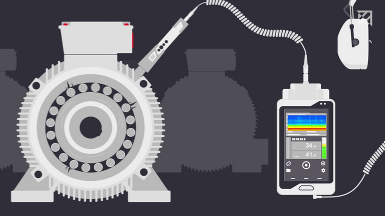 Bearing Monitoring & Lubrication - Machine Testing with SONAPHONE Bearing Monitoring & Lubrication - Machine Testing with SONAPHONE