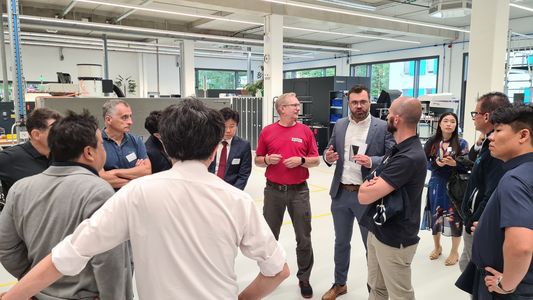 Company Tour at Production Site