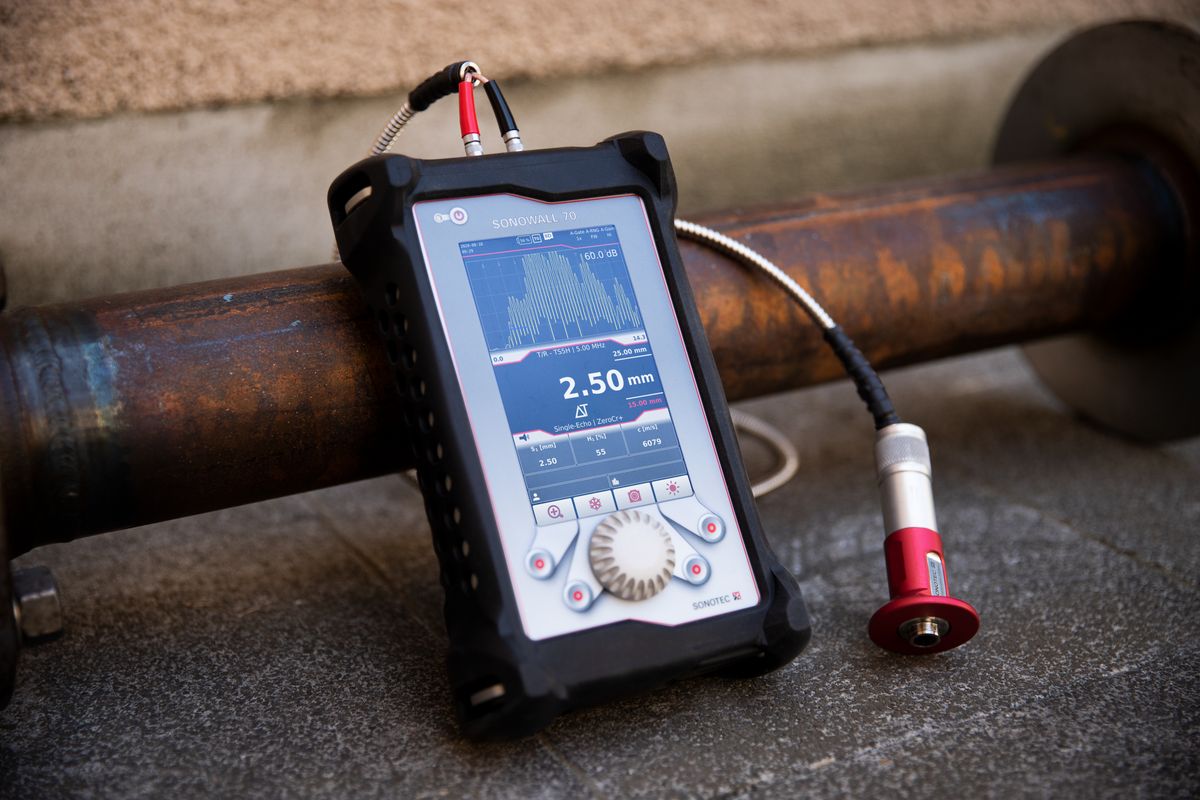 High Temperature Kit for Ultrasonic Testing with SONOWALL 70