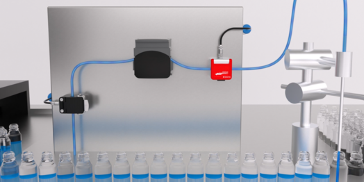 Non-contact flow measuremet and air bubble detection in fill & finish solutions Non-contact flow measuremet and air bubble detection in fill & finish solutions