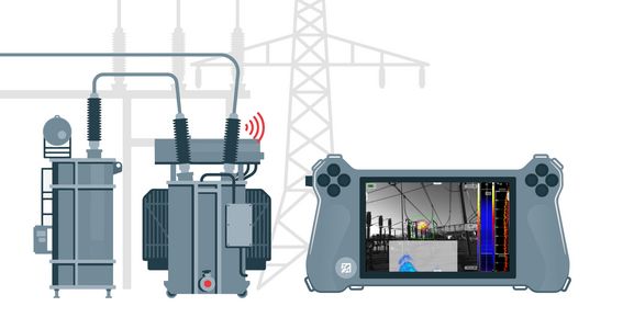 Electrical Inspection with SONASCREEN® SONASCREEN for partial discharge detection in an industrial environment