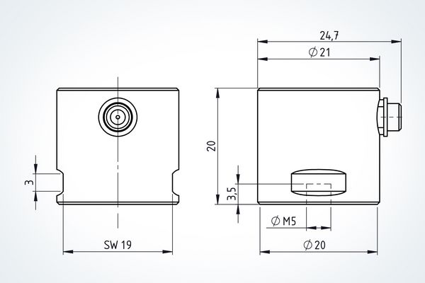 T20 Technical drawing without cap