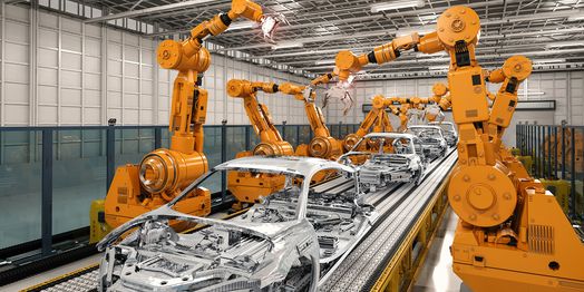 Automotive Industry Production Line