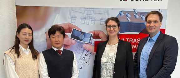 Visit of Kosflow at SONOTEC