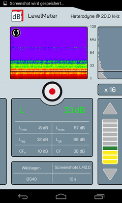 [Translate to USA:] levelmeter app for sonaphone