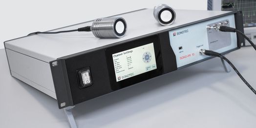 SONO-PR 10 pulser receiver with oscilloscope