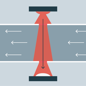 Schematic Illustration: Optical Transmission Measurement
